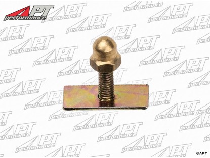 Soft top fastening plate 1300 - 2000 Spider 1970 - 93