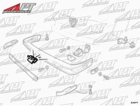 Clip for bumper bars Alfetta GTV4 / GTV6