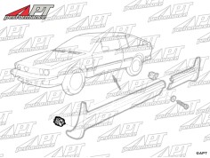 Clip for sill side trim covers Alfetta GTV4 / GTV6 2