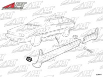 Clip for sill side trim covers Alfetta GTV4 / GTV6