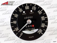 Speedometer unit Borletti Alfa Giulia Super 1300 NOS