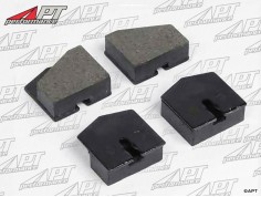 Set (4) parking brake pads Lancia / ISO / Alfa TZ