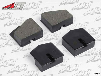 Set (4) parking brake pads Lancia / ISO / Alfa TZ