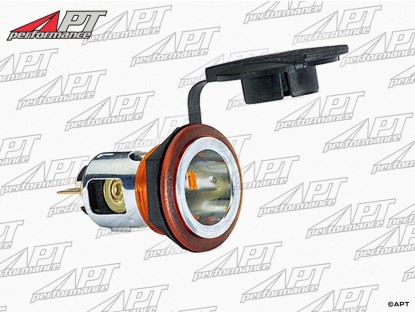 Socket 2 pole 12V + 24V