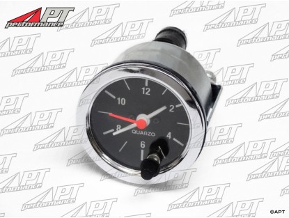 Electric clock chrome Alfa Romeo, Ferrari, Fiat etc.