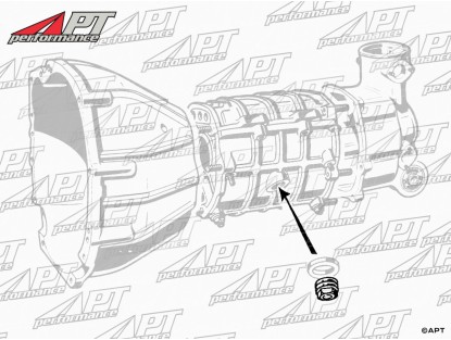 Oil sump plug differential + gearbox 750 / 101 / 105
