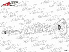 Kit Crankshaft seals Maserati 6 - cylinder R6 2