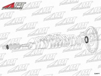 Kit Crankshaft seals Maserati 6 - cylinder R6
