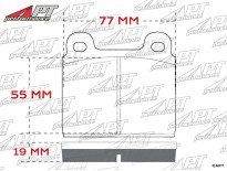 Brake pads front Ferodo Racing GTA/GTAm 19mm DS2500