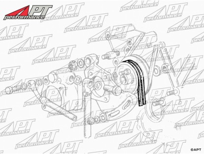 Fan belt servo steering Ferrari 365 GTC4 / 400 / 412