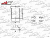 Cylinder liner Ferrari 308 std. 81mm