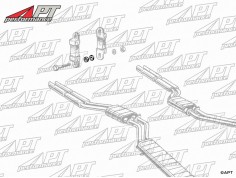 Exhaust Strap Spacer Ferrari etc / Thickness 4mm 2