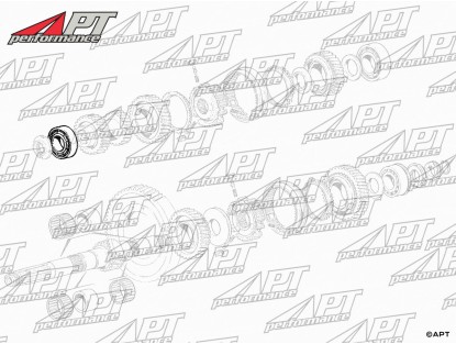 Transmission bearing main + layshaft Ferrari 208 / 308