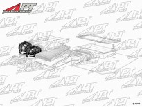 Air intake hose Ferrari Testarossa