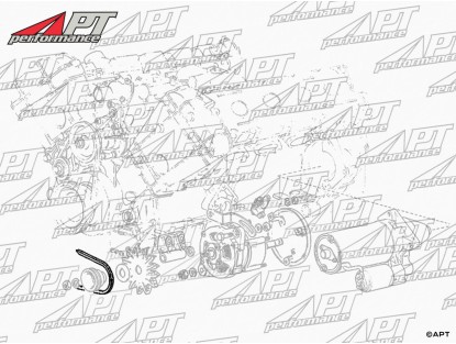 Fan belt alternator Ferrari 288 GTO