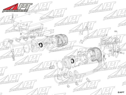 Distributor oil seal Ferrari 208 / 328 / 412 / 3.2QV / TR