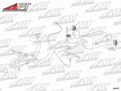 Exhaust hanger Ferrari 456 / 550 / 575