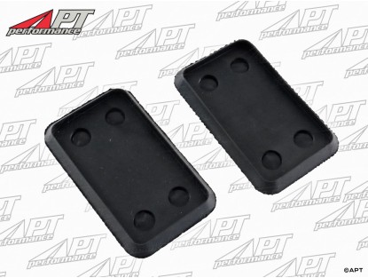 Door striker plate rubber seal set (2) Ferrari 365 GTB/4