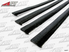 Set side window felts with V2A trim Ferrari 365 GTB/4