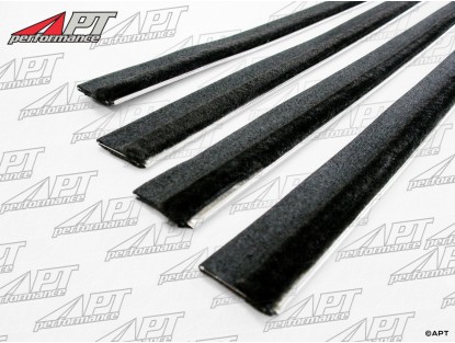 Set side window felts with V2A trim Ferrari 365 GTB/4