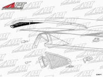Set roof rubber gaskets Ferrari 208 / 308 / 328 GTS
